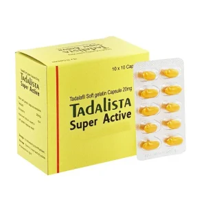 Tadalista Super Active 20mg (Tadalafil)